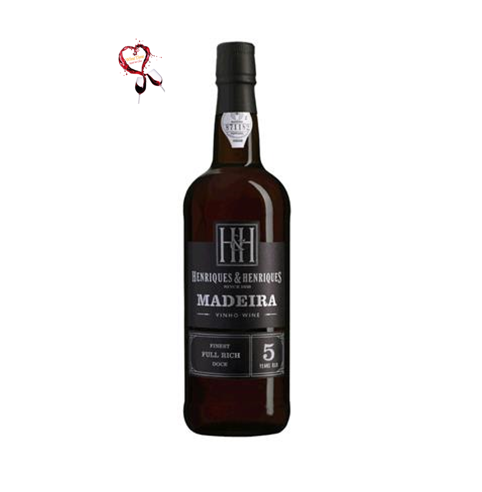 HENRIQUES & HENRIQUES Madeira "FINEST FULL RICH DOLCE 5 YEARS" Sweet, 19vol.%, 750ml