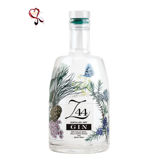 Roner Z44 Alpin-Gin, MINIATUR Südtirol 44% vol. 50ml